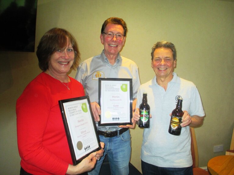 Merlin Brewery – North West England Champion Real Ale in a Bottle 2023