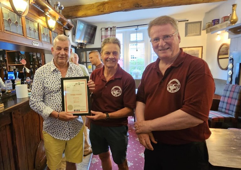 South Cheshire CAMRA Community Pub of the Year – 2025 – The Nag’s Head, Willaston