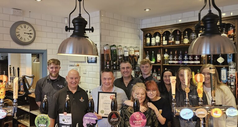 Pub of the Year 2024 — The Lodge Inn, Alsager