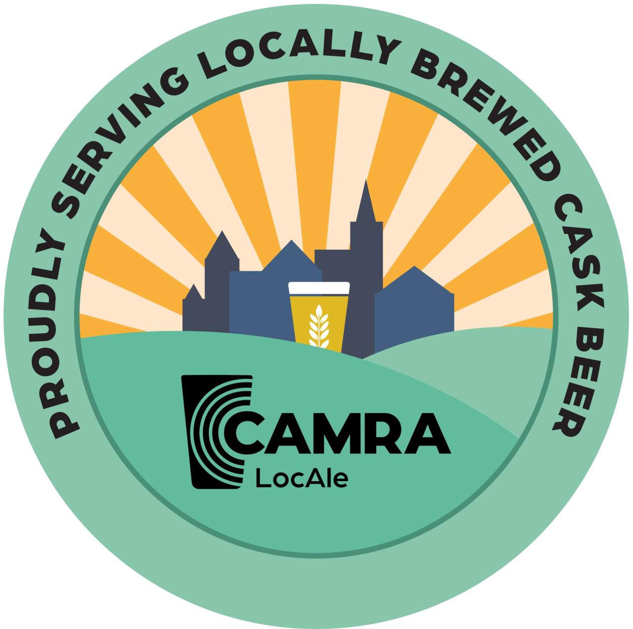 CAMRA LocAle window sticker