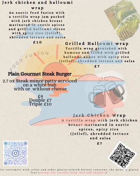 Sunshine Friday menu item 2