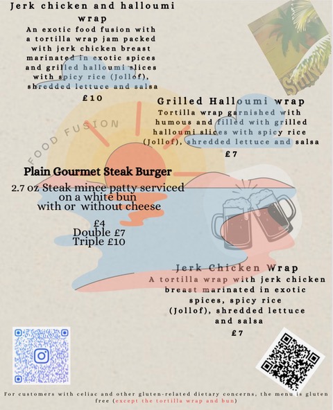 Sunshine Saturday menu item 2